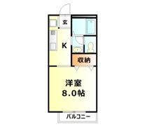 アンダンテ妹尾B棟の間取り画像