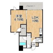 GROOVE西三国の間取り画像