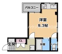 ビューロイヤルの間取り画像