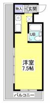 コンフォール鴨江（310）の間取り画像