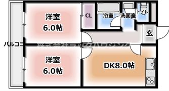 コムズスクエア大日の間取り画像