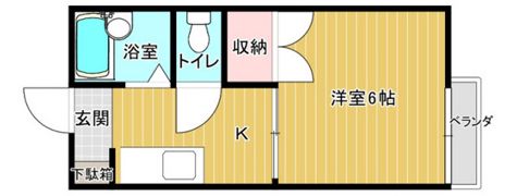 メゾンゆたかの間取り画像