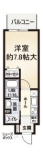 カーサ ヴィヴァーチェの間取り画像