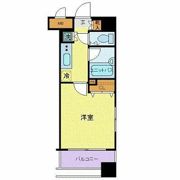 セルカディア港区芝浦の間取り画像