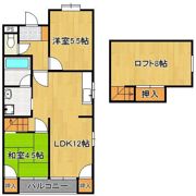 プレステージ霧ヶ丘の間取り画像