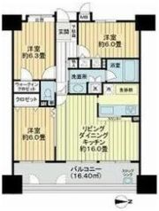 ネオグランデ藤ヶ丘の間取り画像