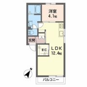 フレグランス江盛の間取り画像