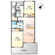 ディア ドリームの間取り画像