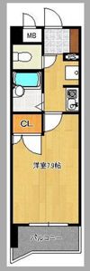 ライオンズマンション皇后崎公園 604号の間取り画像