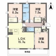 ショーンはなみずきの間取り画像