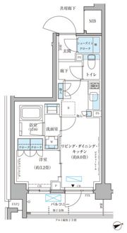 パークアクシス文京本郷の間取り画像