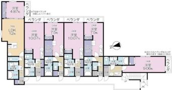 エスパーダ川口芝の間取り画像