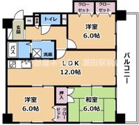 アトレー南草津の間取り画像
