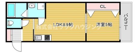 セレニティ下木田B棟の間取り画像