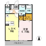 サンフレール Aの間取り画像