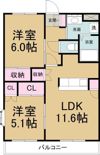 プランドール中平の間取り画像