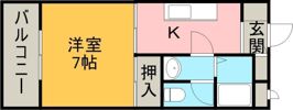 クレセントハイムの間取り画像