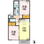 第3関ニューバリヤの間取り画像
