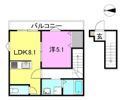エクセレンス祝谷B棟の間取り画像