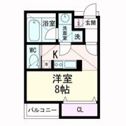 ストゥデイオ・ローズマリーの間取り画像