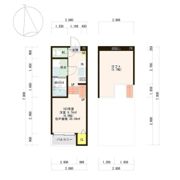 プランドール福田の間取り画像