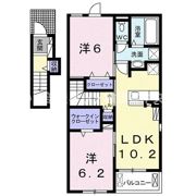 つゆくさハイツの間取り画像