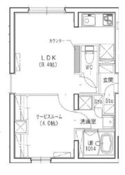 レピュア東日暮里レジデンスの間取り画像