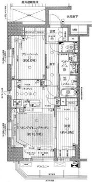 プレサンスロジェ堺筋本町の間取り画像