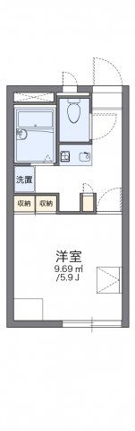 レオパレスロイヤルの間取り画像