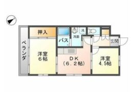 フローラル本庄の間取り画像