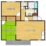 サンハイムK Bの間取り画像