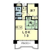 ガーデンパレス東部の間取り画像