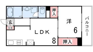 ルミエールダイドーの間取り画像