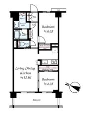 GENOVIA隅田川east skygardenの間取り画像