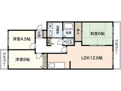 アンデス祇園の間取り画像