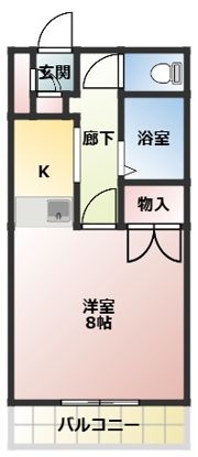 アネックス豊Ⅱの間取り画像