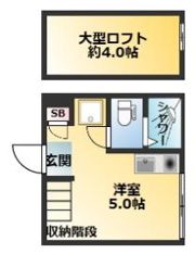ハーモニーテラス志茂Ⅳの間取り画像