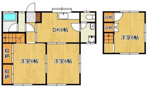 朝霧アパートの間取り画像