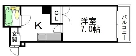 ブルーコート段原の間取り画像