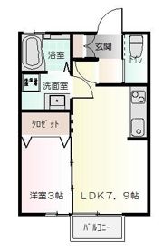 パインズ富塚の間取り画像