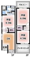 ガーデンテラス北条の間取り画像