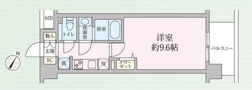 Grand Stage Msquareの間取り画像