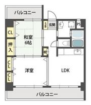 グローリーヨシダの間取り画像