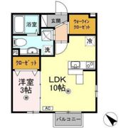 シャルマン宮島口の間取り画像