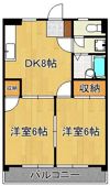 シャトレ岸の浦の間取り画像