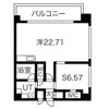 プレジオ難波の間取り画像