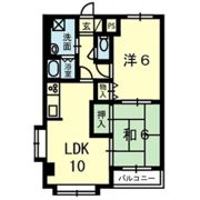 MIYUマンションの間取り画像