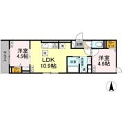 (仮称)足立区栗原4丁目PJの間取り画像
