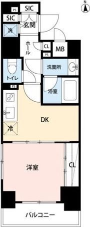 レガロ新御徒町ステーションパレスの間取り画像