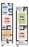 東香里町テラスの間取り画像
